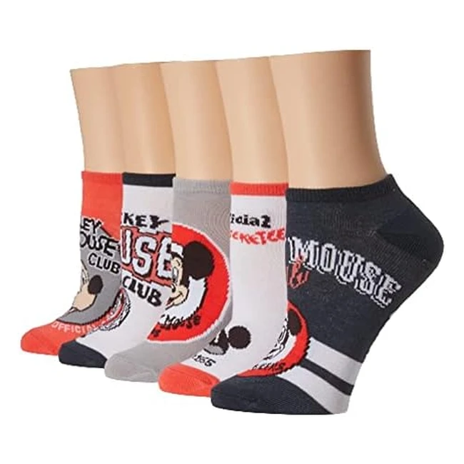 Disney Damen Socken 100 Jahre Jubiläum Mickey Mouse 5er Pack