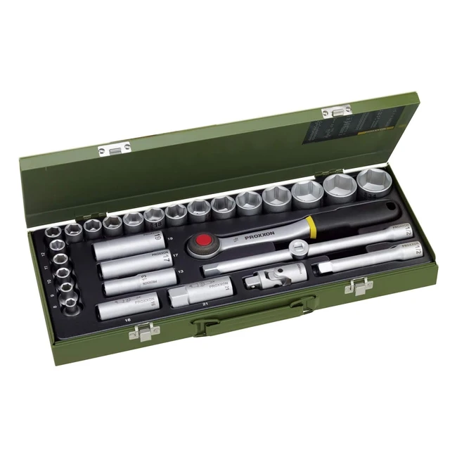 Astuccio Proxxon 2223000 12 29 Pcs Nero - Strumenti di Qualità
