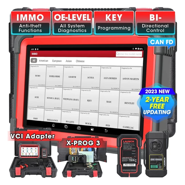 Launch X431 Immo Elite Key Programming Tool - Prog3 Programmer - 39 Special Functions