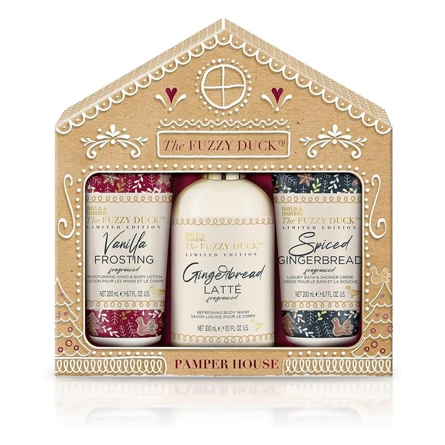 Baylis Harding The Fuzzy Duck Winter Wonderland Gift Set - Luxury Body Care - Vegan Friendly