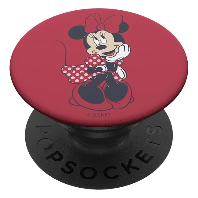 Vestido de lunares rojos Minnie Mouse Disney Popsockets Popgrip