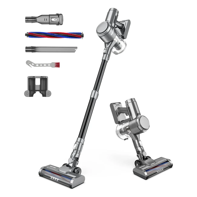 Vakyou Akku Staubsauger 350W 30kPa - Automatische Stauberkennung - 3in1