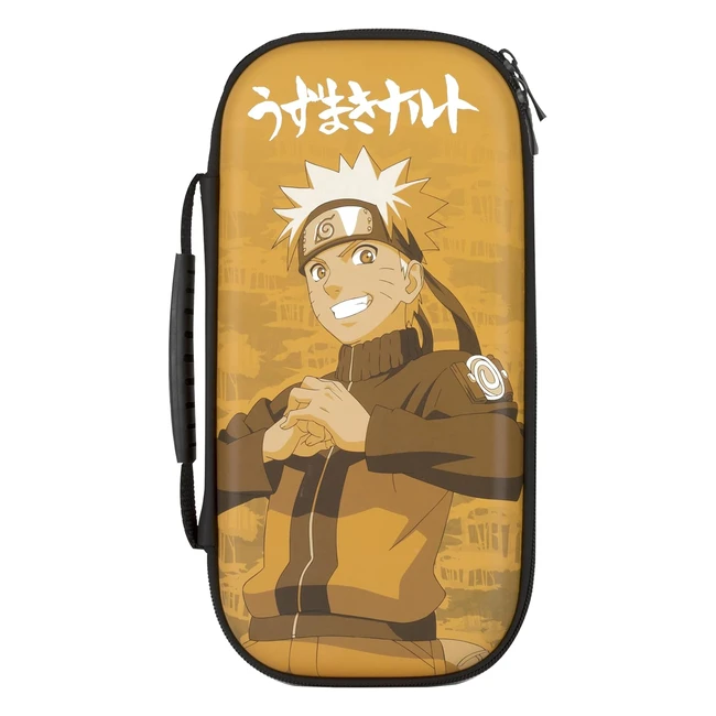 Housse de protection et transport Konix Naruto Shippuden pour Nintendo Switch Lite OLED - Rangement 8 jeux