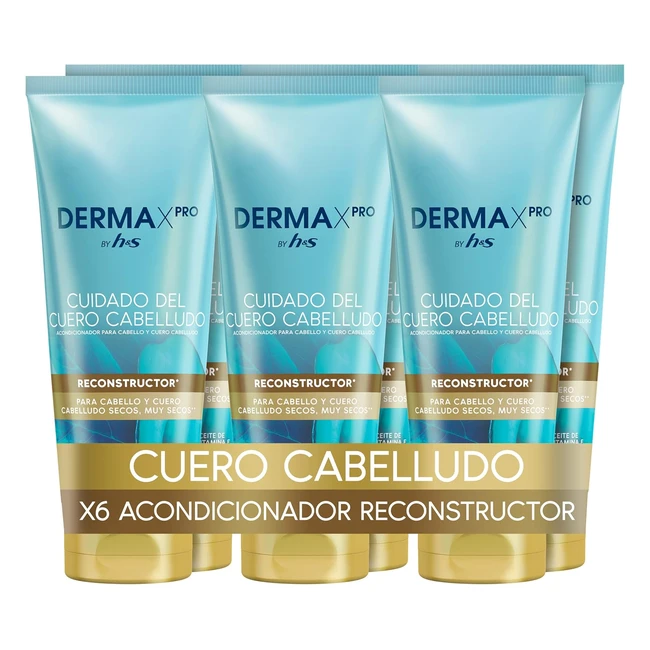 Acond. Revitalizador HS Dermaxpro con Aloe y Vitamina E 220ml x6