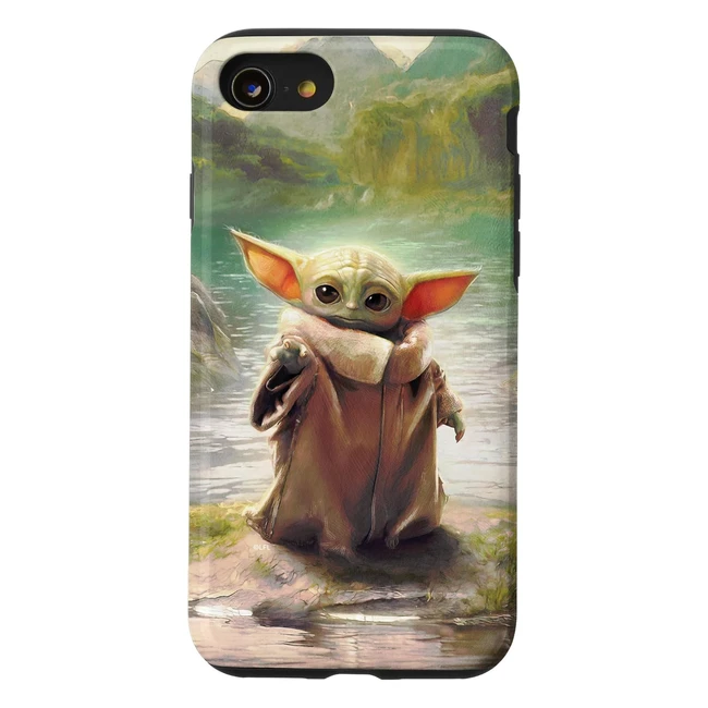 Star Wars Grogu iPhone SE 2020/7/8 Hülle - Force Jedi Training