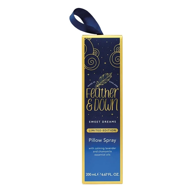 Feather Down Sweet Dreams Pillow Spray 200ml - Calming Lavender  Chamomile Esse