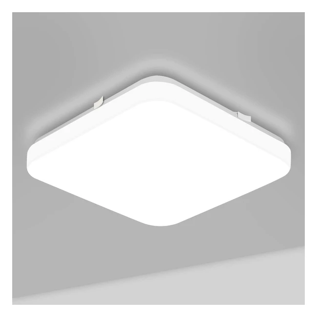 Super Bright Lepro Ceiling Light 24W 2500lm Daylight White 5000K for Office Livi