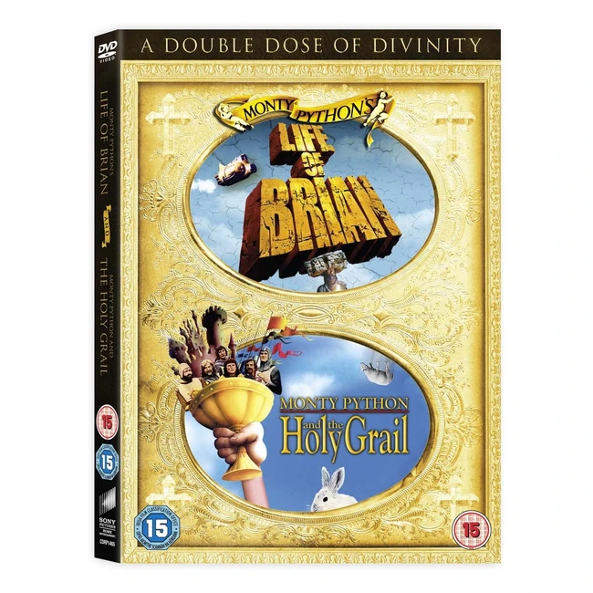 Monty Python Double Pack DVD - Life of Brian  Holy Grail 1974