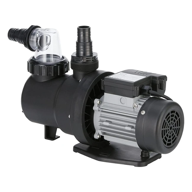 Pompe de filtration pour piscine GRE PP076 - 550W 95m3h noir