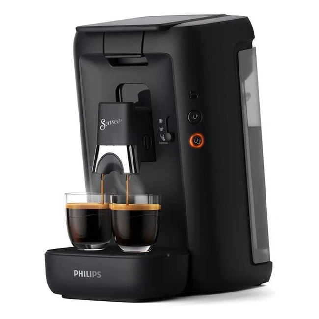 Philips Senseo Maestro Kaffeepadmaschine mit 200 Pads, Memo-Funktion und Stärkewahl, 12L Wassertank, grüne Farbe, CSA26065