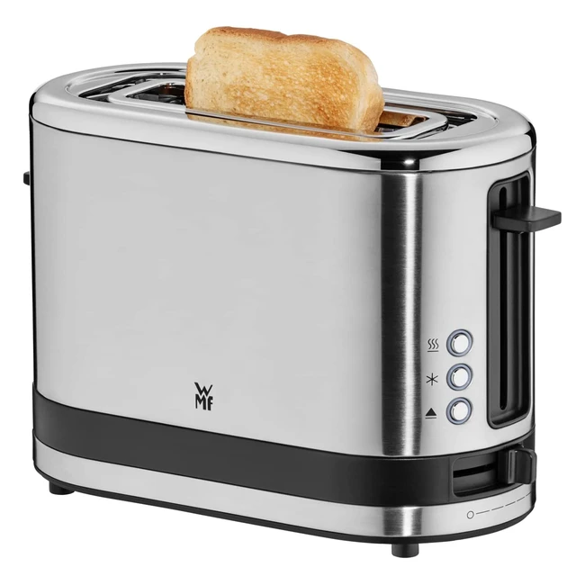 WMF KÜCHENminis 1-Slice Toaster XXL-Toast Bun Top 7 Stufen Edelstahl Matt