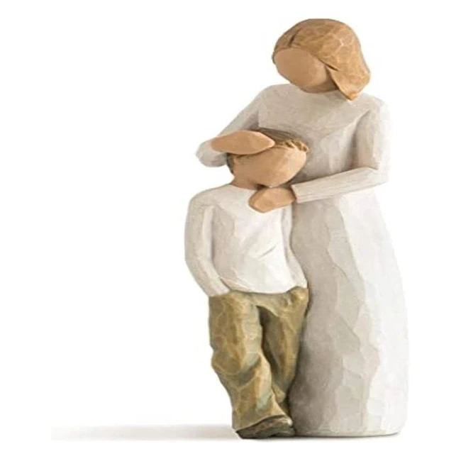 Willow Tree Mutter und Sohn Figurine - Handgefertigt aus Harz handbemalt - Hh