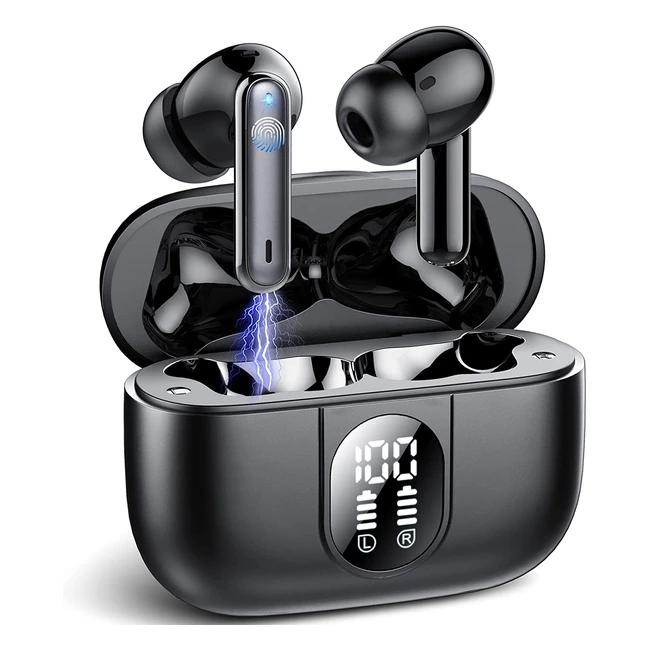 Ecouteurs Bluetooth sans fil J90 Pro - Hifi Stro Rduction de bruit ENC 4