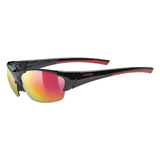 UVEX Blaze III Sportbrille - Wechselglser 100 UV-Schutz komfortable Passfor