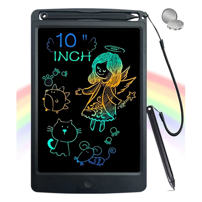 Scrimemo LCD Writing Tablet for Kids  Adults - 10 Inch Reusable Digital Noteboo
