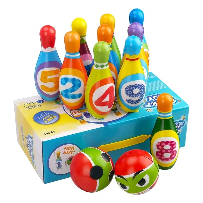 Kids Bowling Set - Educational Toy for Active Play - Perfect Gift for Boys and G