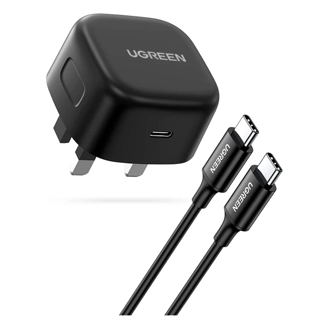 UGREEN 25W USB C Charger for Samsung Galaxy S21 Ultra  PD Charger Plug with 2m 