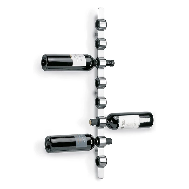 Blomus Cioso 65193 Wine Bottle Rack - Wall Mounted Stainless Steel Silver
