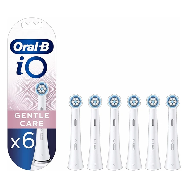 OralB IO Gentle Care - Testina per Spazzolino Elettrico Confezione da 6 - Morb