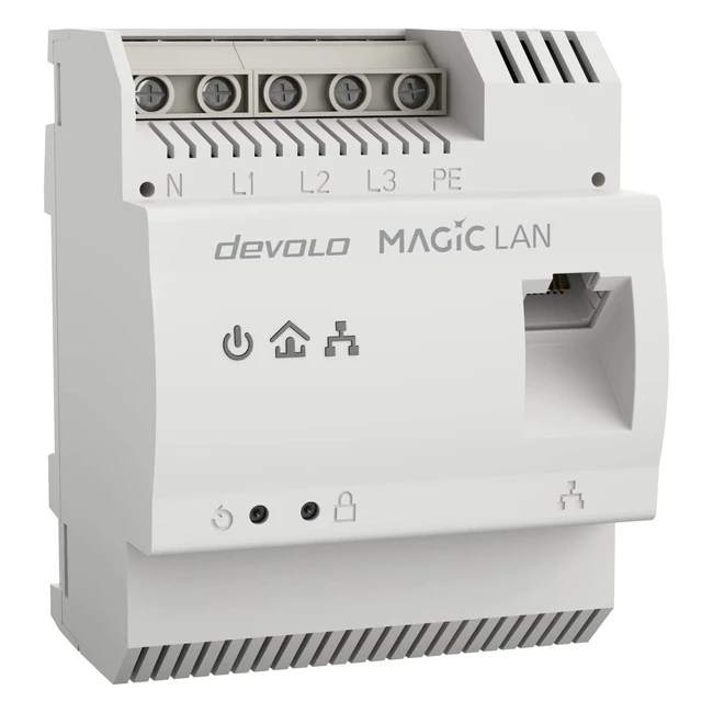 devolo Magic 2 LAN Hutschienenadapter - Bis zu 2400 Mbit/s aus dem Verteilerkasten