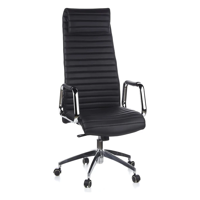 HJH Office Aspera 20 600900 - Executive Office Chair with High Back Nappa Leather