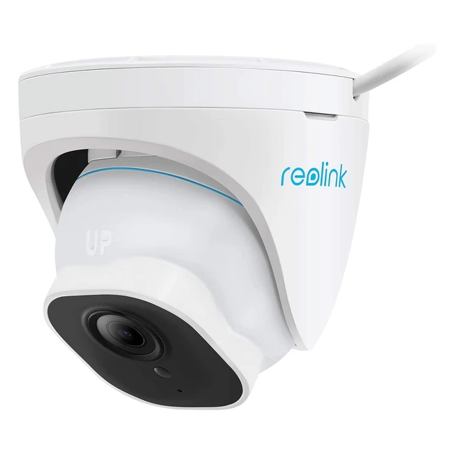 Caméra de surveillance Reolink 4K8MP extérieure POE avec détection personne/ véhicule, étanche IP66, vision nocturne IR, support audio - RLC820A