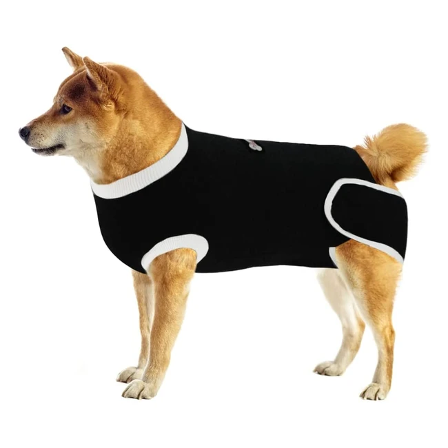 Vanansa Dog Surgical Suit - Recovery Suit for Dogs After Surgery - Alternative t