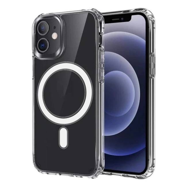 Rhoada Clear iPhone 11 Case - Magnetic, Anti-Yellow, Ultra Slim, 200 Drop Protection