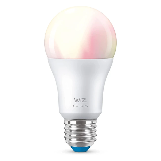 Wiz Smart WiFi Light Bulb - Control with App, 60W, Color & White, for Home Indoor Lighting