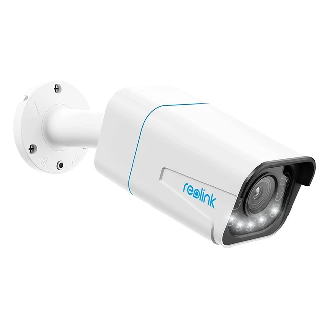 Caméra de surveillance extérieure Reolink 4K avec zoom optique 5x et vision nocturne en couleur