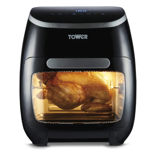 Tower Xpress Pro Combo T17076 Vortx 10in1 Digital Air Fryer Oven - 11L, 2000W, Black