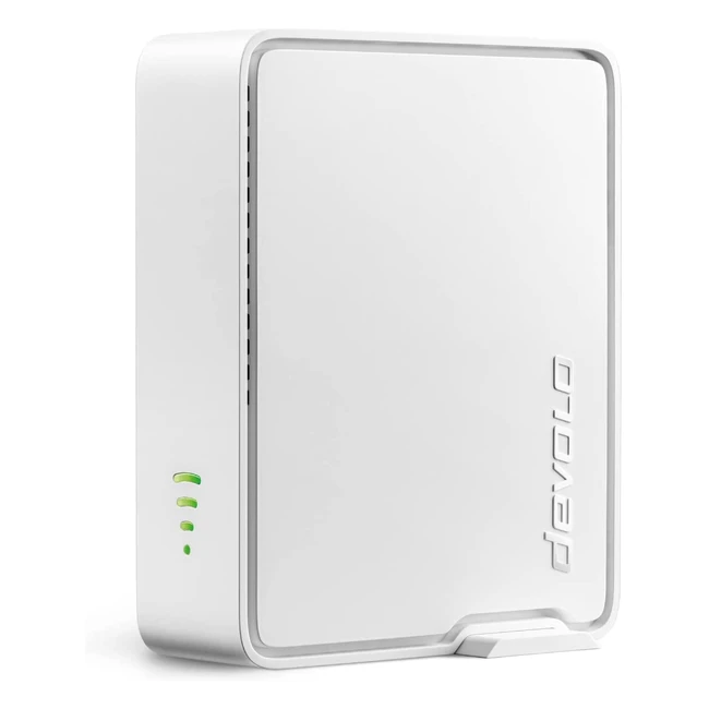 devolo WiFi 6 Repeater 5400 - Mesh WLAN Verstärker mit bis zu 5400 Mbit/s und 2x GigabitLAN - Weiß