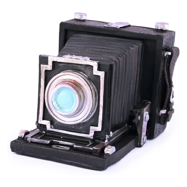 Salvadanaio Pajoma 55170 a forma di macchina fotografica - Altezza 10 cm - Nero