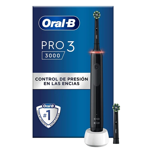 Cepillo de dientes elctrico Oral-B Pro 3 con sensor de presin y tecnologa 