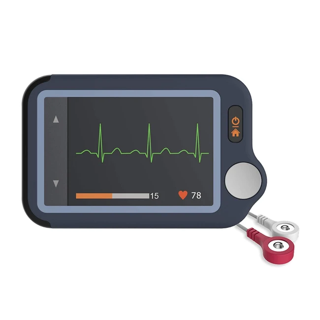Monitor ECG Portatile Viatom con Bluetooth per iOS e Android - Misurazioni Accurate e Facili