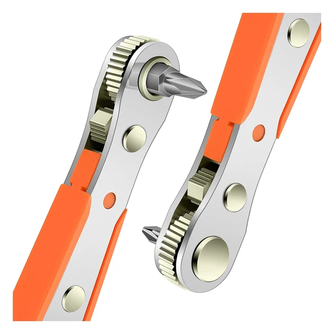 Mini clé à cliquet magnétique OSdue, réversible et compacte pour réparation de poche