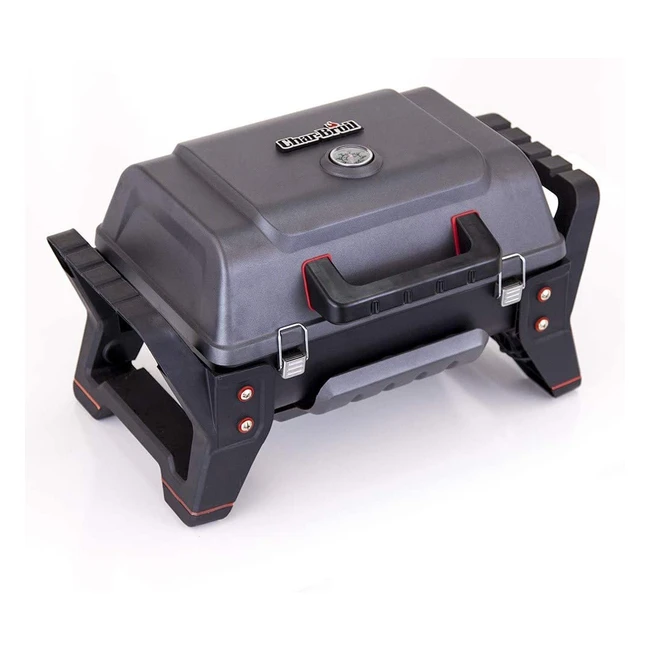Charbroil X200 Grill2Go Portable BBQ Grill w TruInfrared Tech - Grey