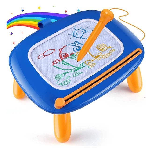 Smasiagon Magnetic Drawing Board for Kids - Colorful Erasable Magna Doodle Pad f