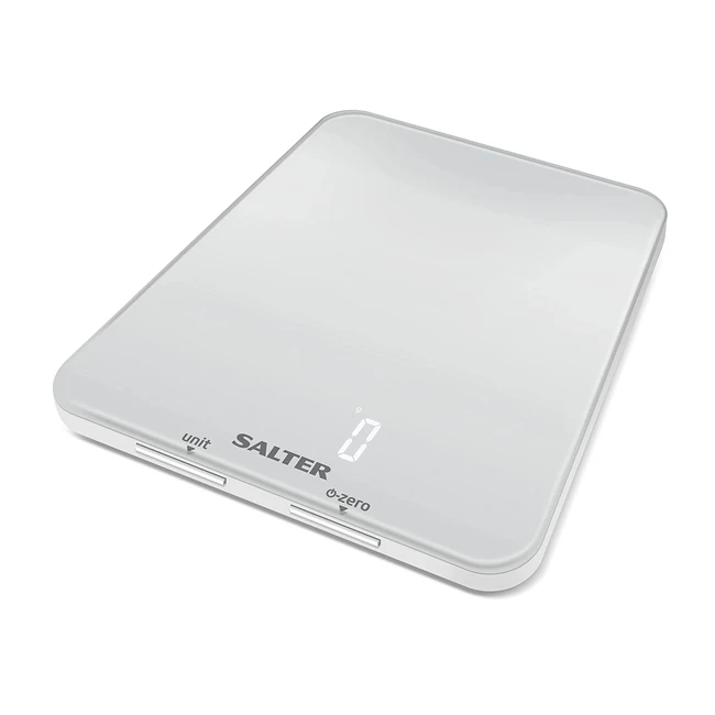 Salter 1180 WHDR Ghost Electronic Kitchen Scale - 5kg Capacity - Hidden Until Li