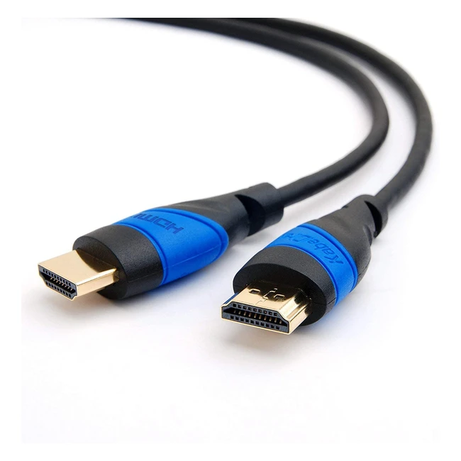 KabelDirekt 3m HDMI Cable 4K Compatible with HDMI 2020b14a High Speed with