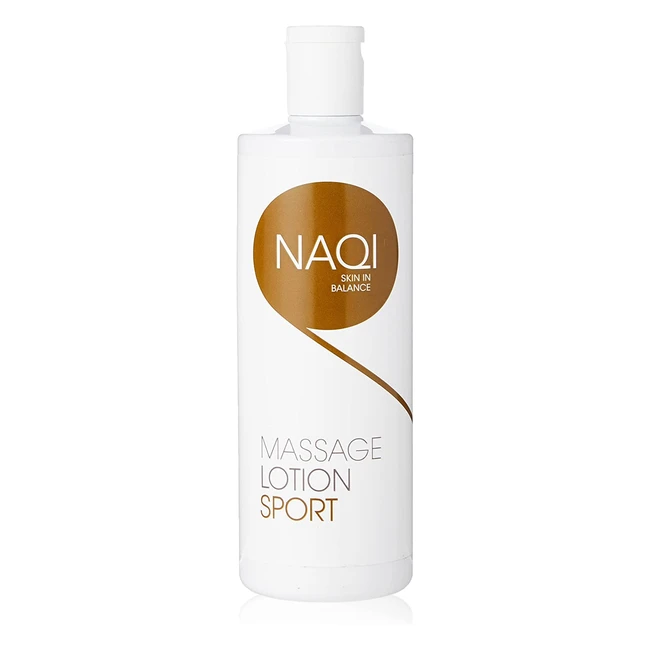 NAQI Sports Massage Lotion - Intense Hydration Enhanced Recovery  Performance 