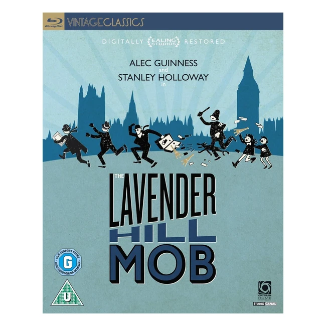 Lavender Hill Mob 60th Anniversary Blu-ray - Digitally Restored Free Shipping
