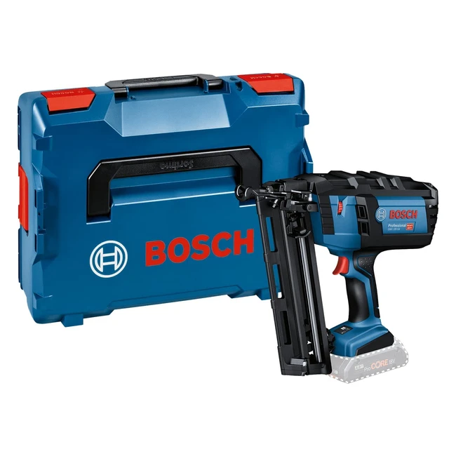 Bosch Professional GNH 18V64 Akku-Nagler, 16 mm Nageldurchmesser, 64 mm Nagellänge, ohne Akkus und Ladegerät in L-BOXX 136