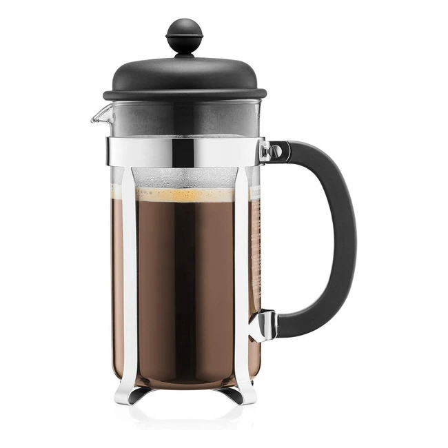 Bodum Caffettiera Kaffeemaschine 1L - 8 Tassen - Aromatische Kaffeezubereitung