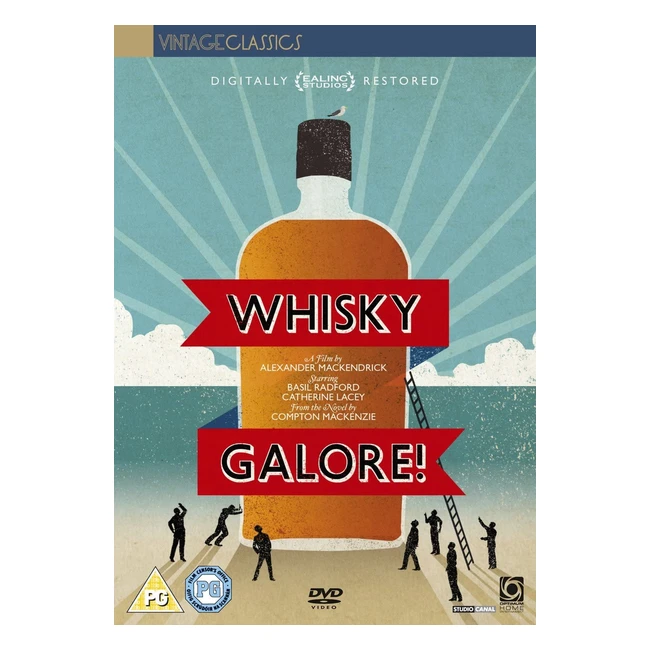 Whisky Galore Ealing DVD - Digitally Restored 1949 - Limited Stock