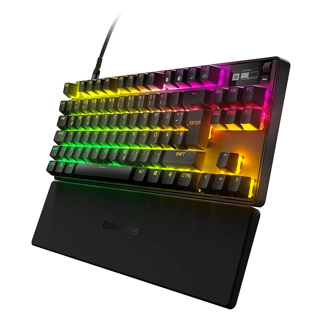 SteelSeries Apex Pro TKL Gaming-Tastatur - Omnipoint-Technologie fr schnellste