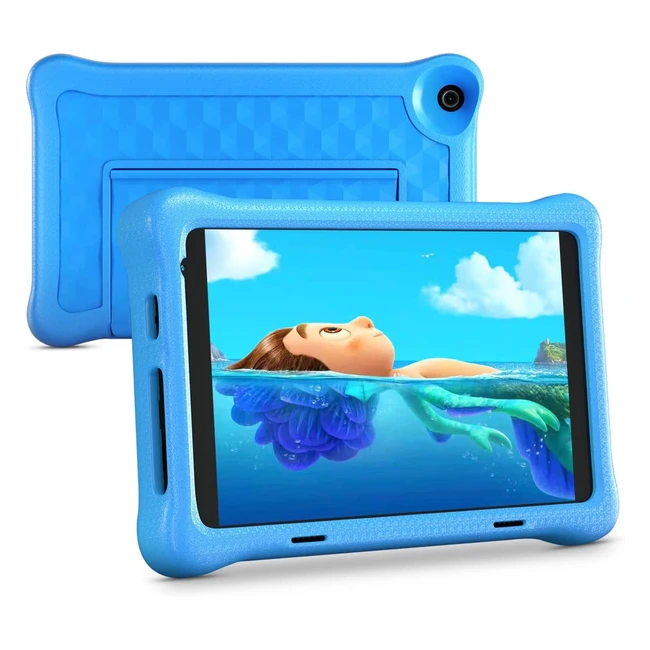 Tablet Okaysea per bambini 8 IPS HD Android 10 2GB RAM 32GB ROM con controllo 