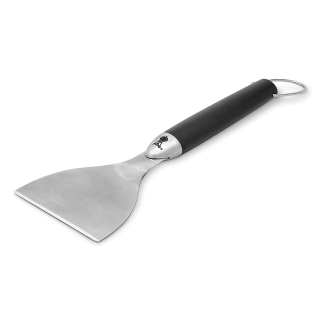 Weber Plancha Scraper - Stainless Steel Griddle Scraper with Easy-Grip Handle an