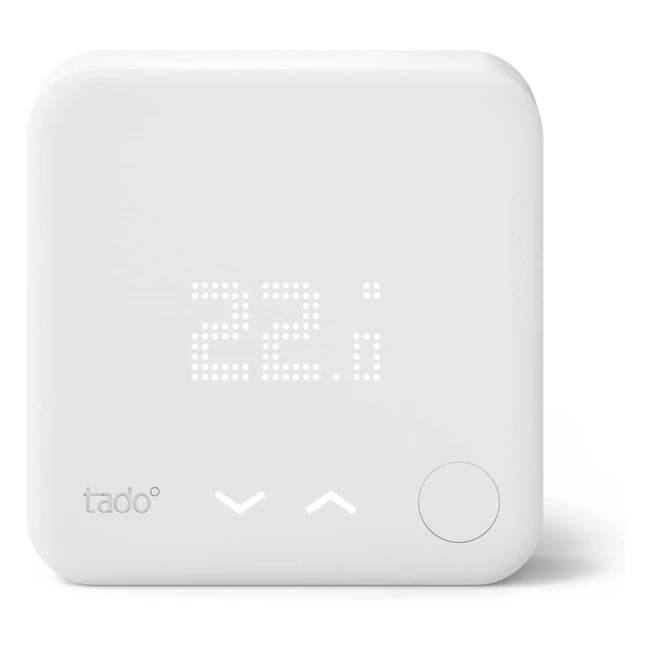 tado Smart Home Thermostat verkabelt - WiFi Zusatzprodukt fr digitale Einzelra