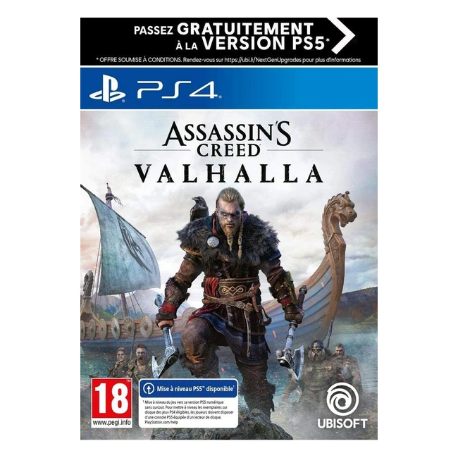 Assassins Creed Valhalla PS4 - Jeu Ubisoft - Rf 1 - Combat viscral monde 